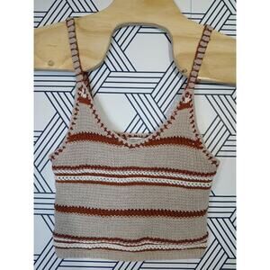 American Eagle Crochet Tank | Boho / Cottagecore / Festival